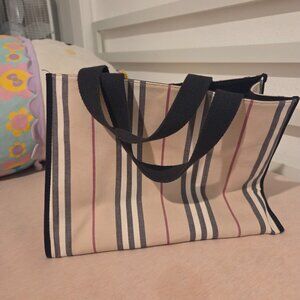 Burberry tote handbag